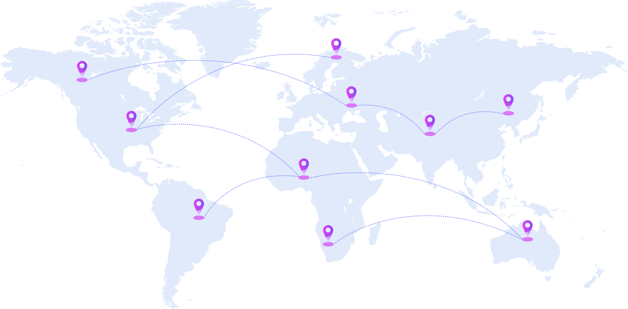 Global Data Centers Map